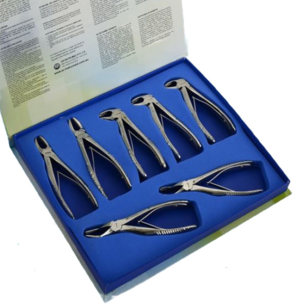 ست فورسپس اطفال 7 عددی برند کوشا _ Kousha full img