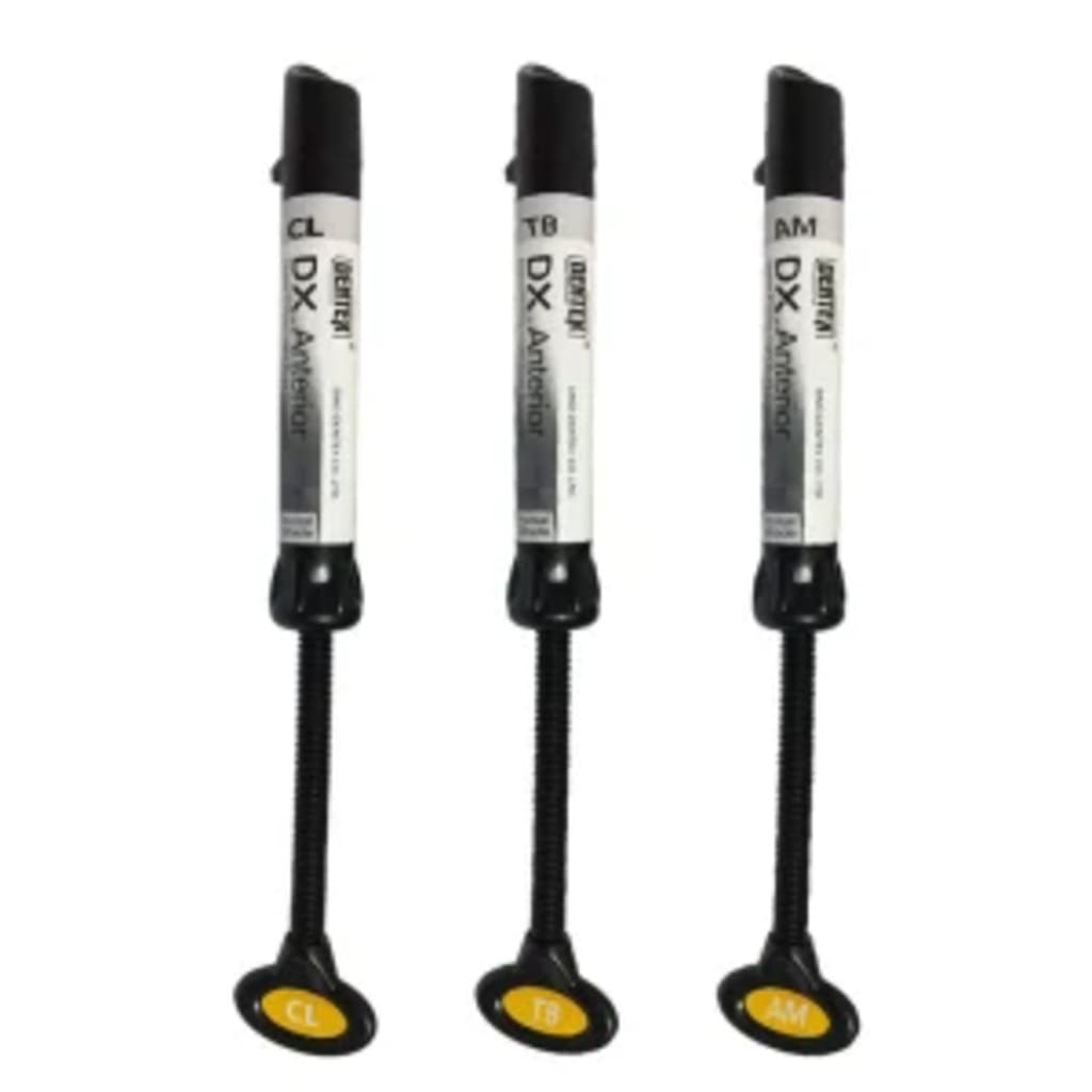 three of کامپوزیت زیبایی انسیزال دنتکس – Dentex Incisal Compositeکامپوزیت زیبایی انسیزال دنتکس – Dentex Incisal Composite