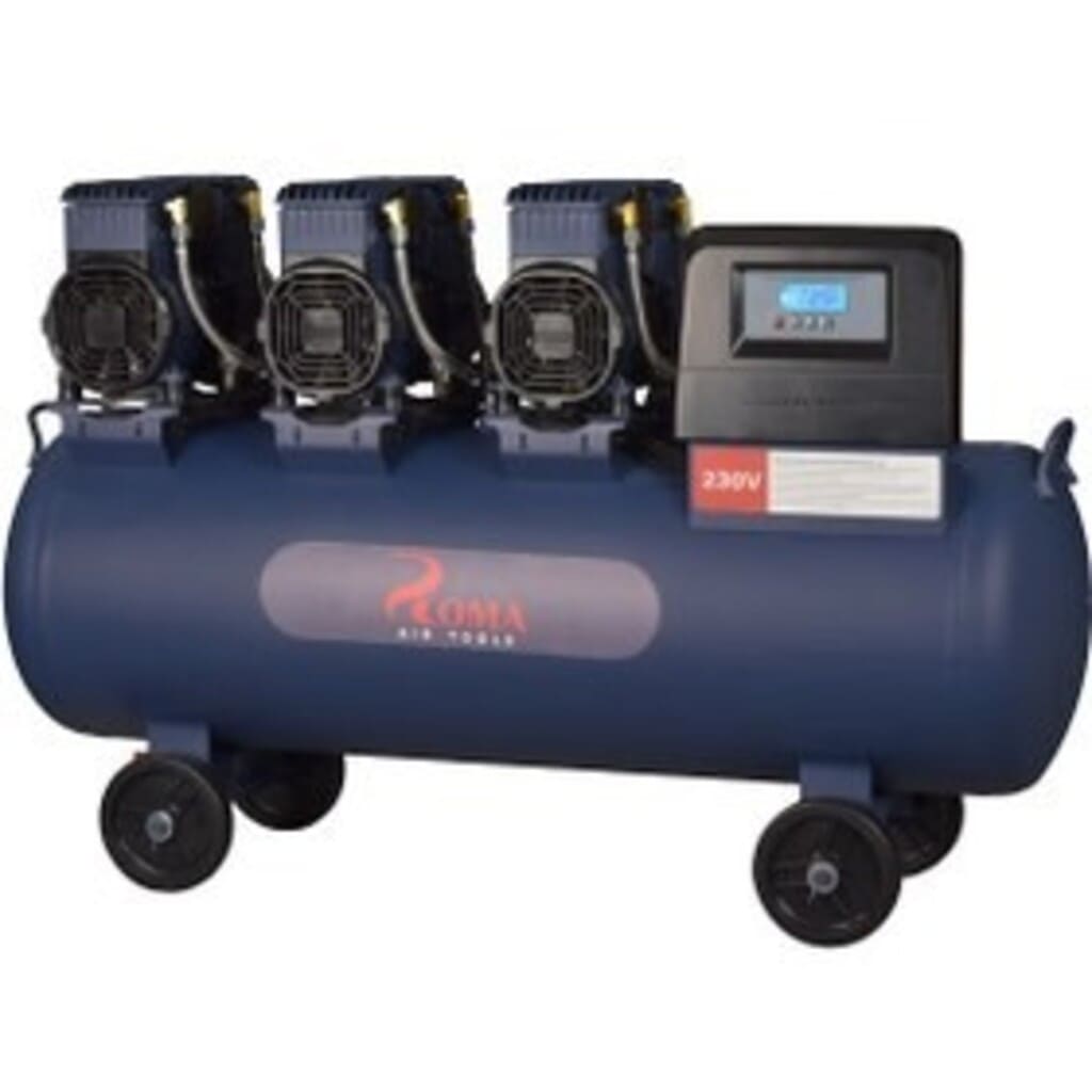 Roma 100 liter compressor3 کمپرسور 100 لیتری روما _ Roma
