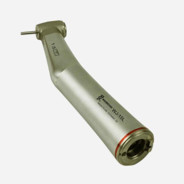 عکس از زیر محصول آنگل دور قرمز وودپکر Woodpecker فایبر اپتیک LED مدل WJ-15L ( پوش باتن 1:5)