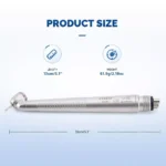 سایز توربین با زاویه ۴۵ درجه Cx207 45° Dental High Speed - COXO کوکسو