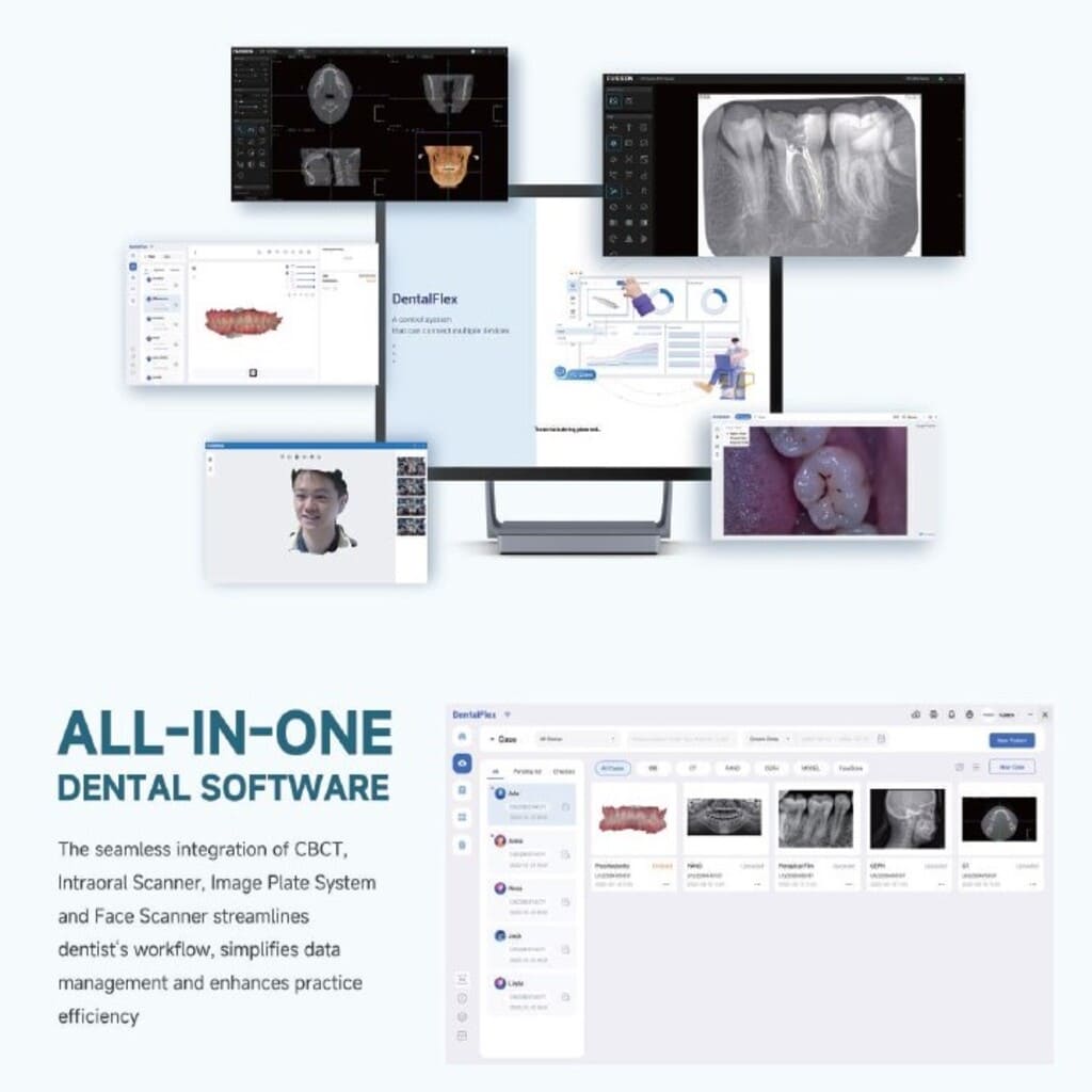 اسکنر فسفرپلیت فیوژن FUSSEN مدل F220 details