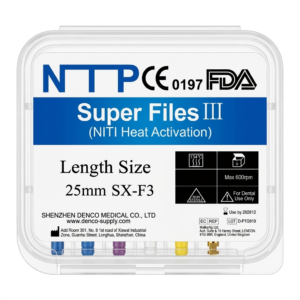 فایل روتاری بلو NTP مدل Super Files III (آلیاژ NiTi حرارتی)