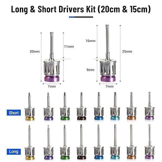 جزییات کیت یونیورسال ایمپلنت universal implant kit details