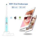 کیفیت دوربین و ال ای دی های دوربین داخل دهانی وایرلس wifi oral endoscope