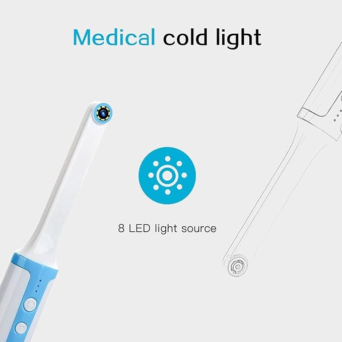 کاتالوگ دوربین داخل دهانی وایرلس wifi oral endoscope