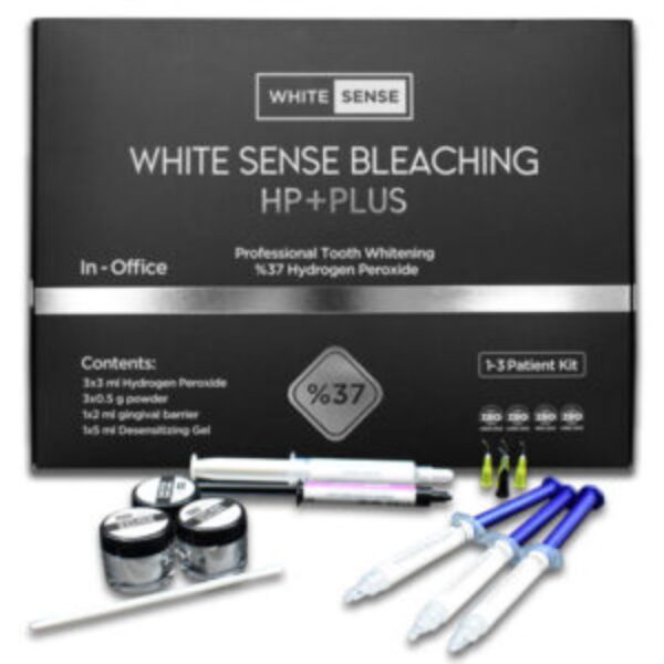 عکس کیت بلیچینگ آفیس 37% سه بیمار وایت سنس white sense